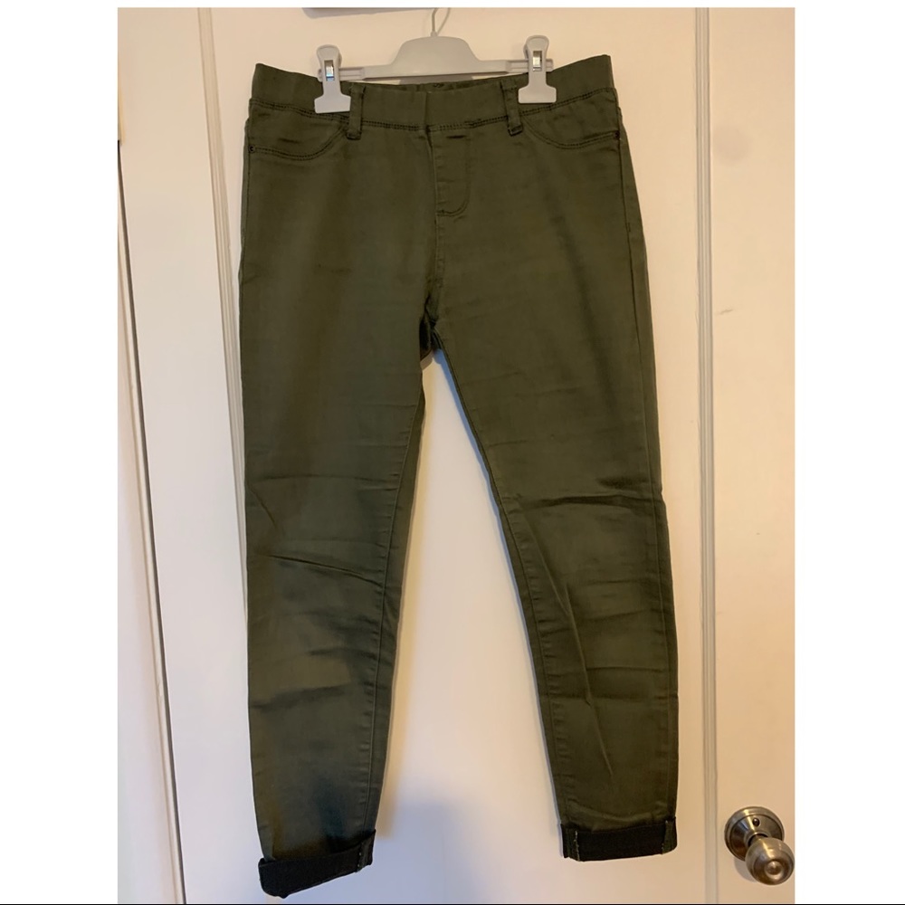 Khaki jeggings